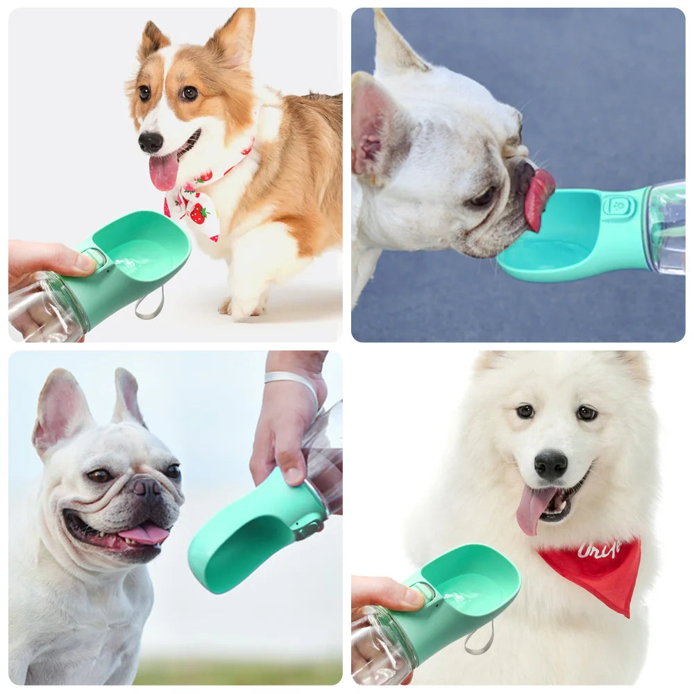 Portable Leakproof Dog Water Bottle for Small & Large Dogs Travel Friendly Pet Drinkin