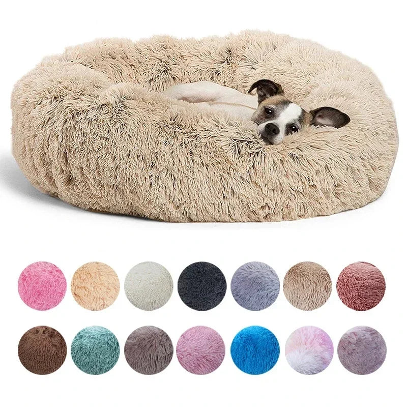  Round Pet Bed for Dogs & Cats