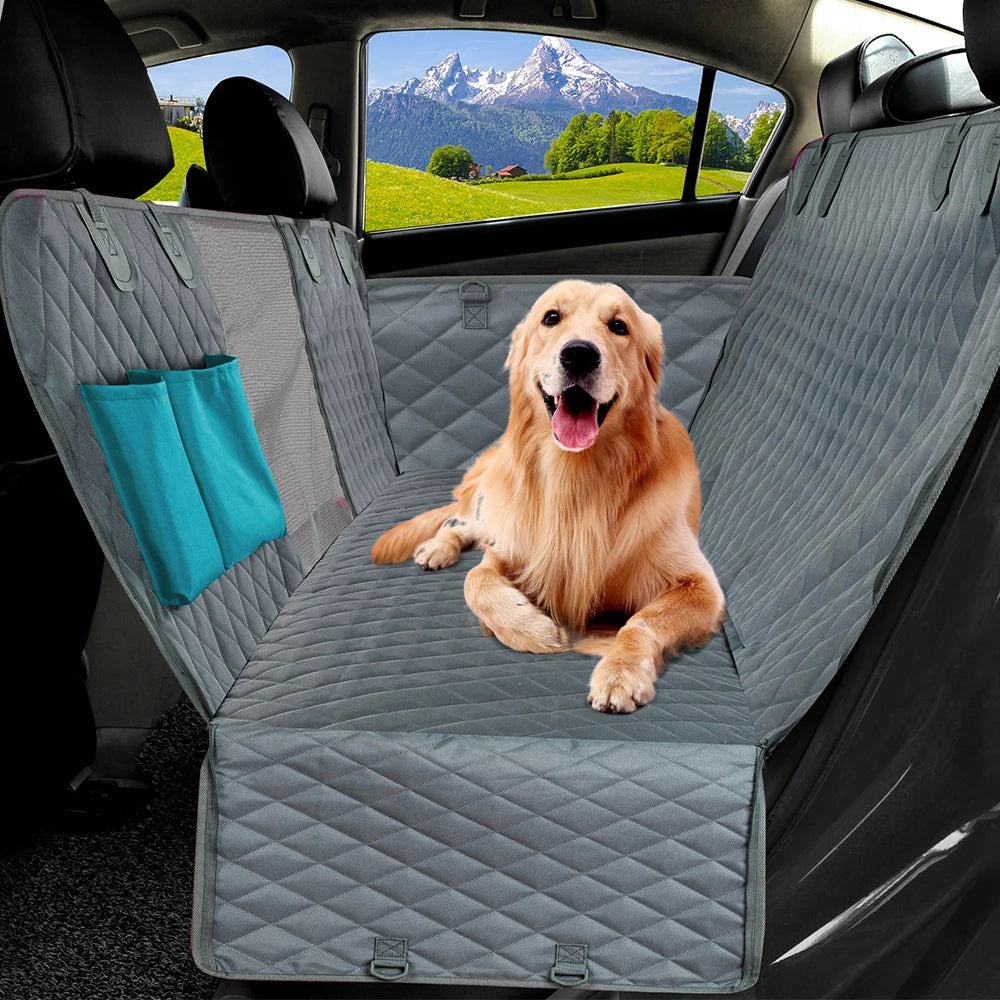  Dog Rear Back Car Seat Cover Protector Mat for Pets