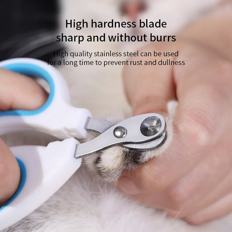 Stainless Steel Cat & Dog Nail Clippers Perfect for Small Pets, Dogs, Cats Grooming