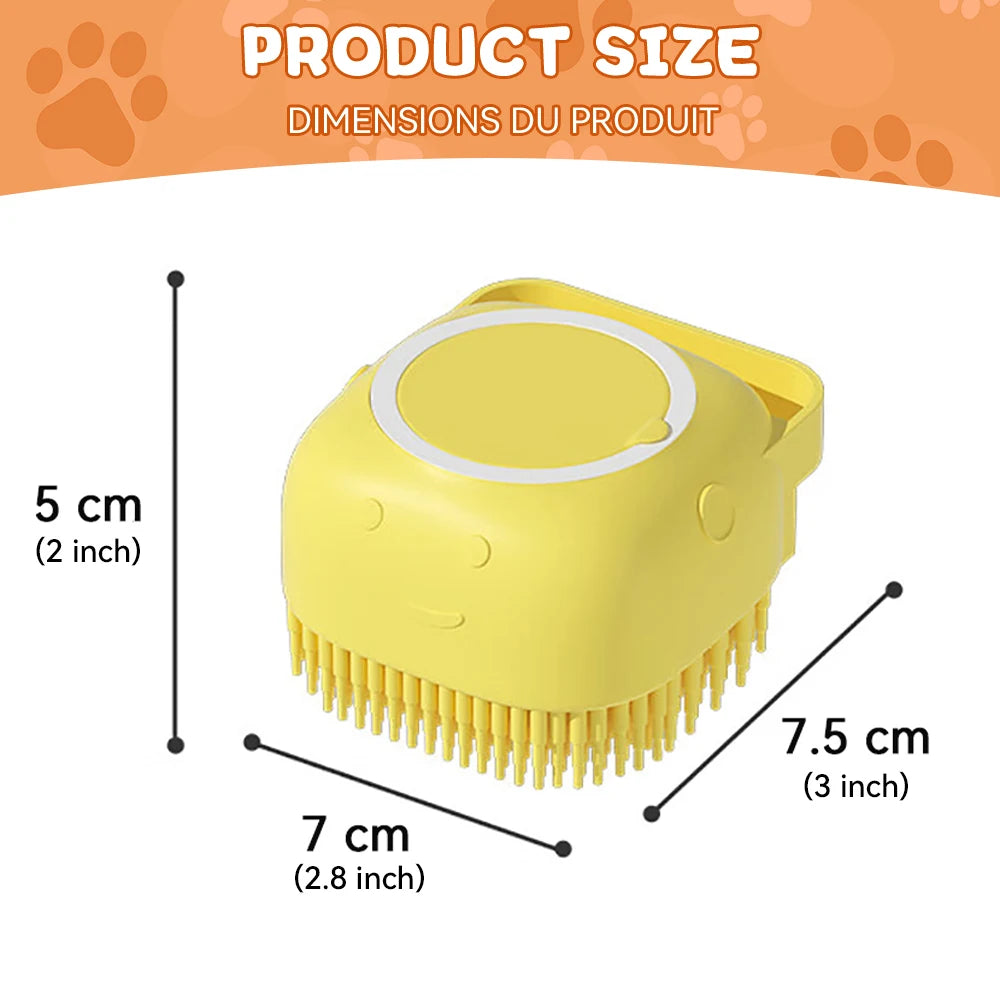 Dog & Cat Pet Bath Brush 