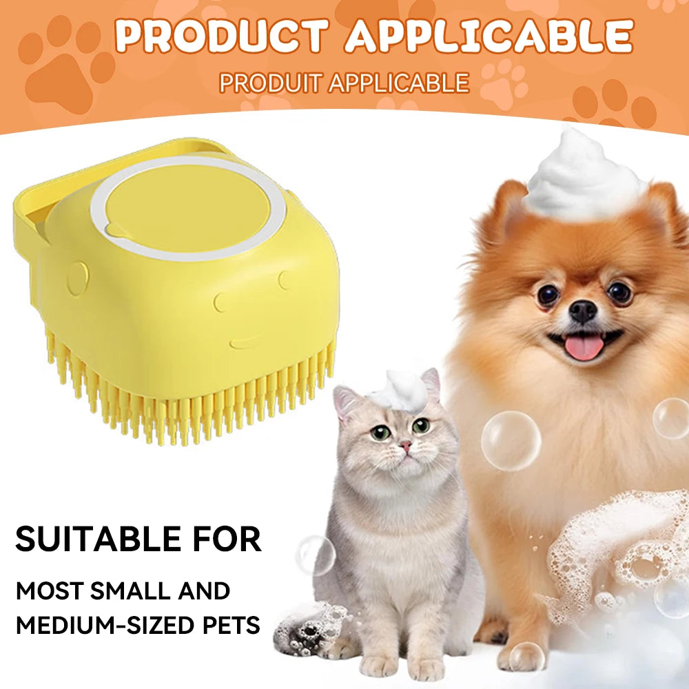 Dog & Cat Pet Bath Brush 