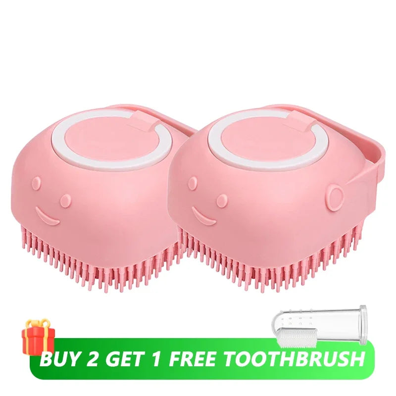 Dog & Cat Pet Bath Brush 